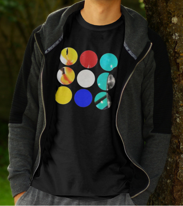 Fleshwater Sounds Of Grieving Circles Color Palette T-Shirt