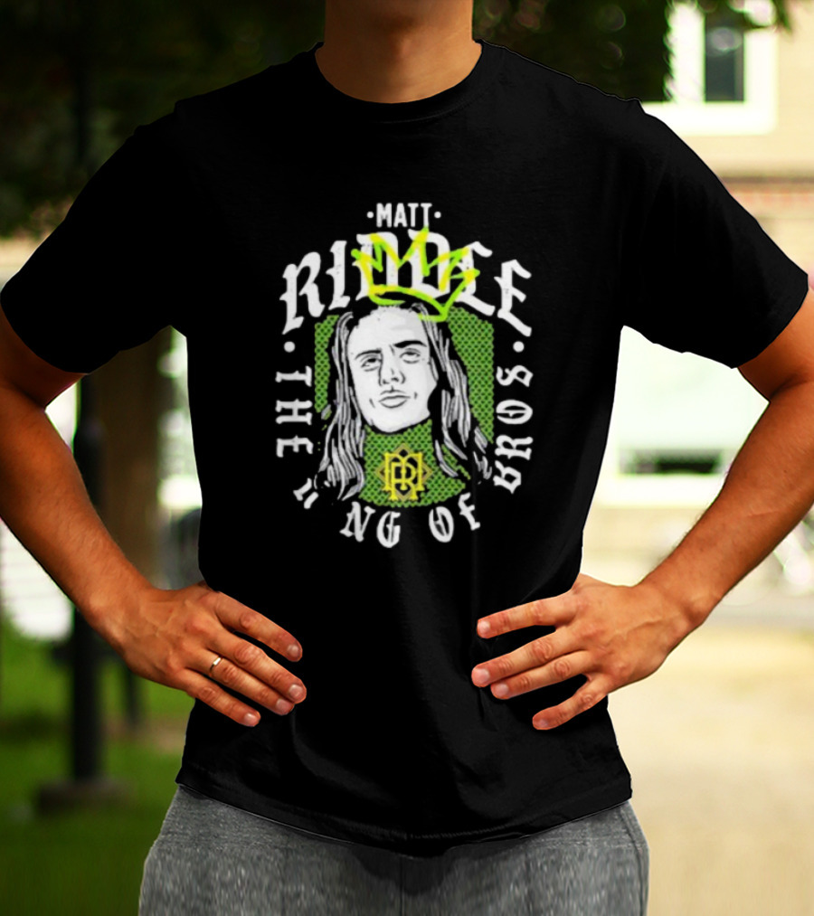 Matt Riddle The King Of Bros Crown T-Shirt