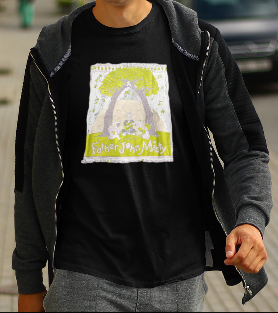 Father John Misty In Concert Under The Trees For Big Sur Park School Benefit T-Shirt