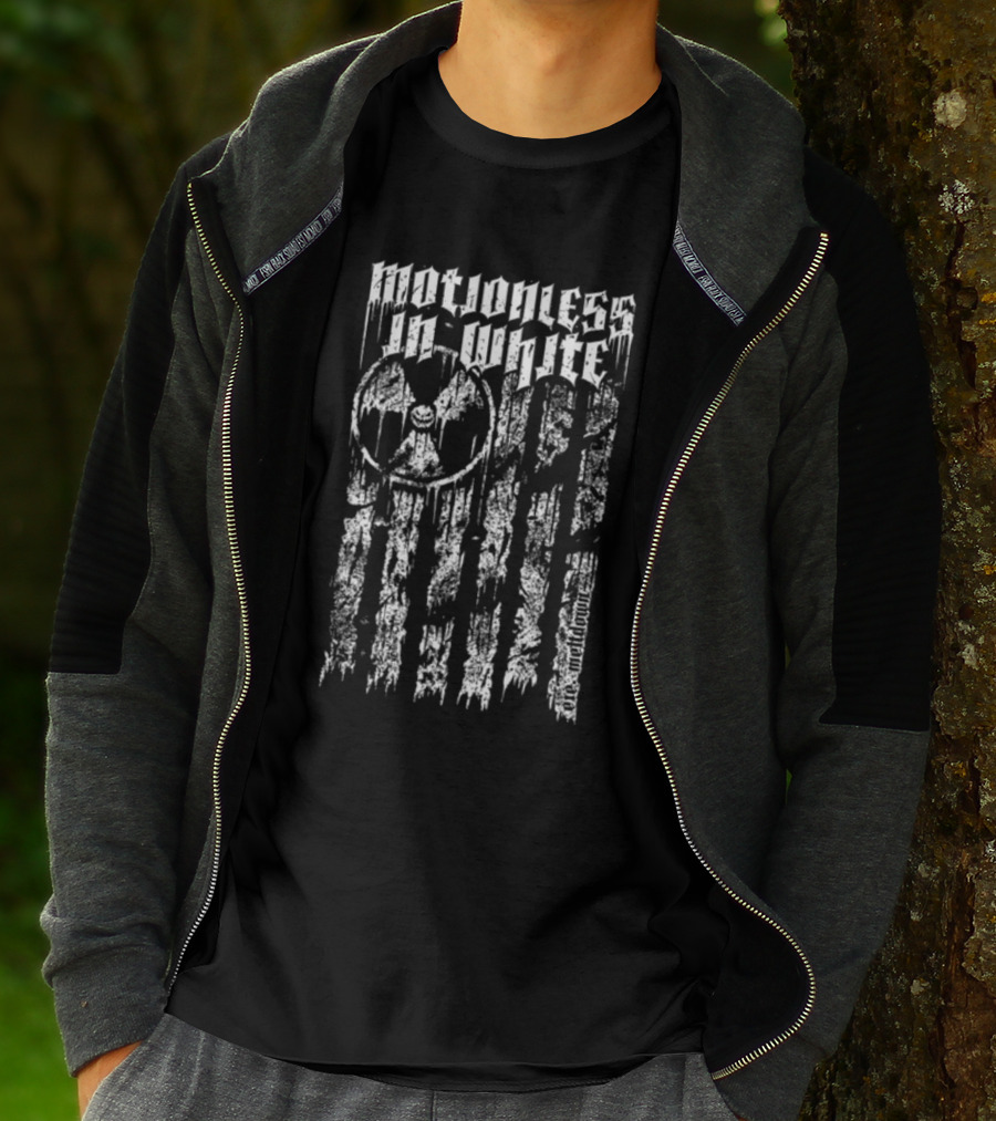 Motionless In White Apocalyptic Radiation Decay Iconography T-Shirt