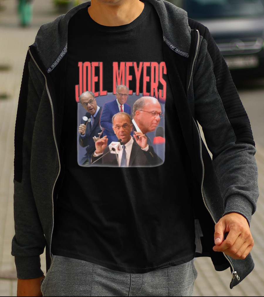 Joel Meyers NBA Announcer Speaker Broadcaster Compilation T-Shirt