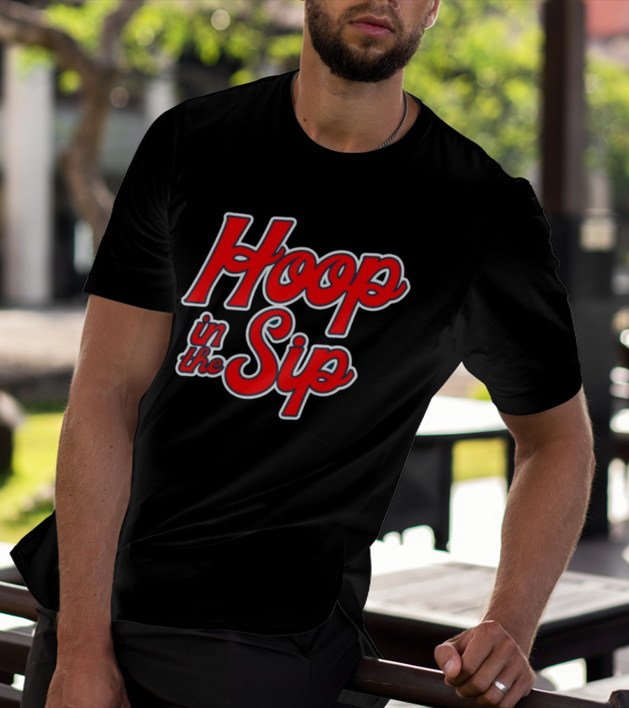 Collegecornerstore Hoop In The Sip T-Shirt