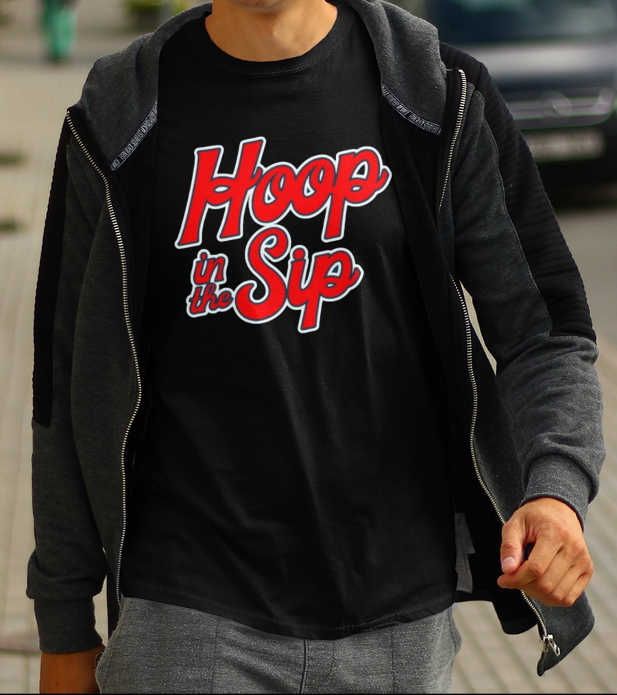 Collegecornerstore Hoop In The Sip T-Shirt