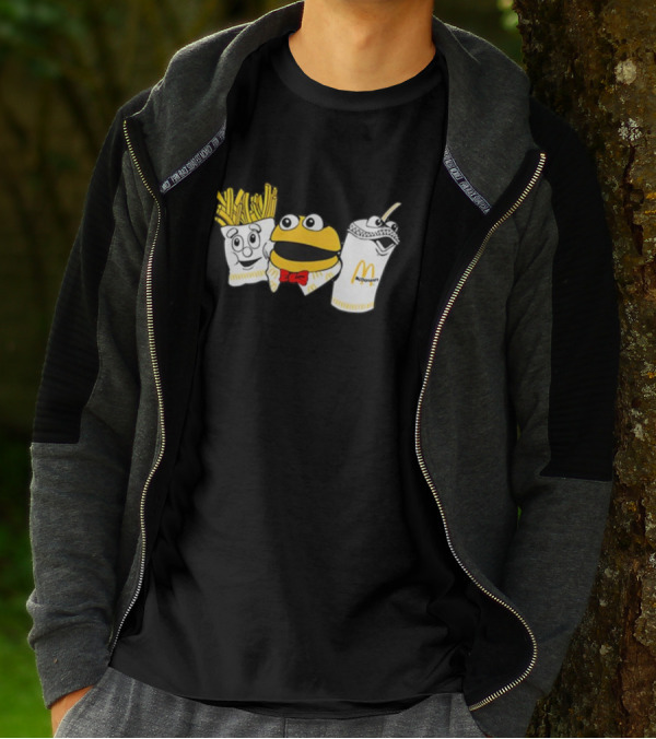 Goldenarachesunlimited McDonald's Meal Buddies Burger Fries Drink T-Shirt