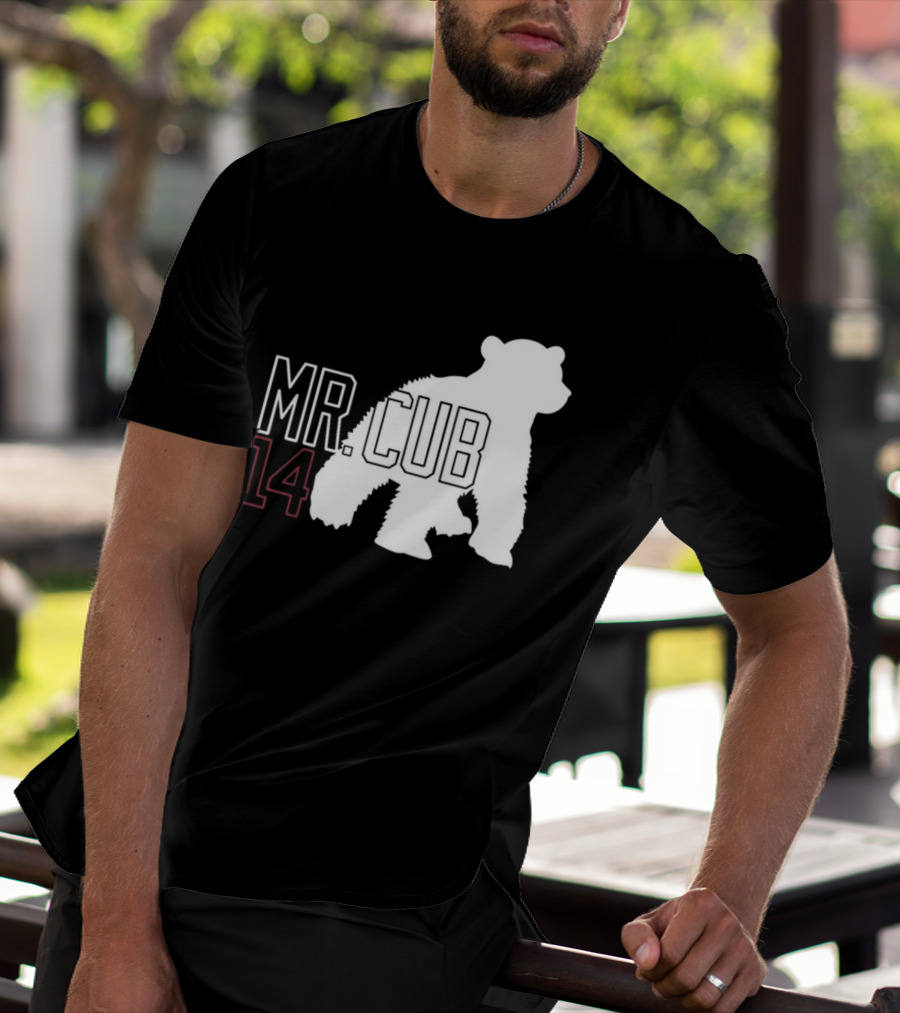 Mr. Cub 14 Silhouette Bear T-Shirt