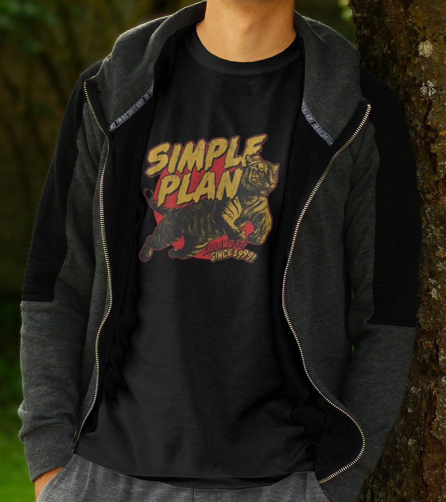 Simple Plan Killing It Since 1999 Tiger T-Shirt