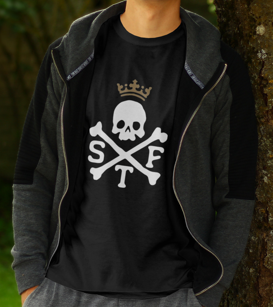 Glenn Beck STF Skull And Bones Crown T-Shirt