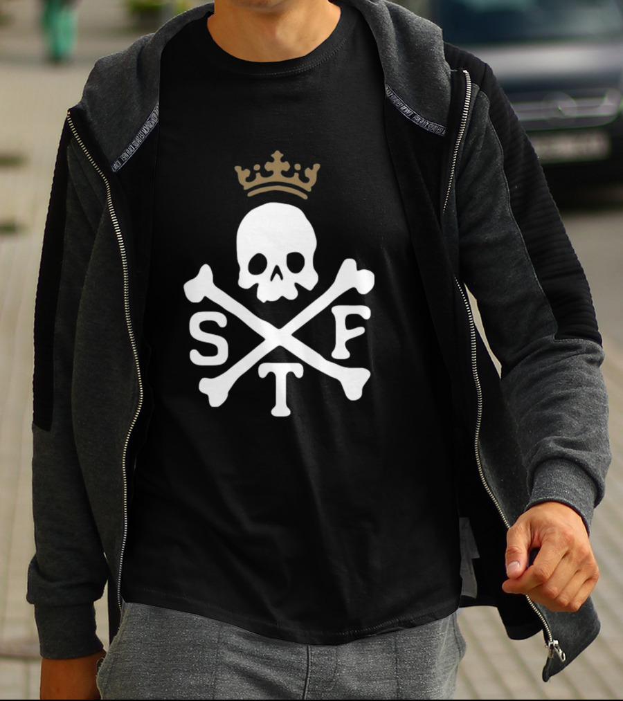 Glenn Beck STF Skull And Bones Crown T-Shirt