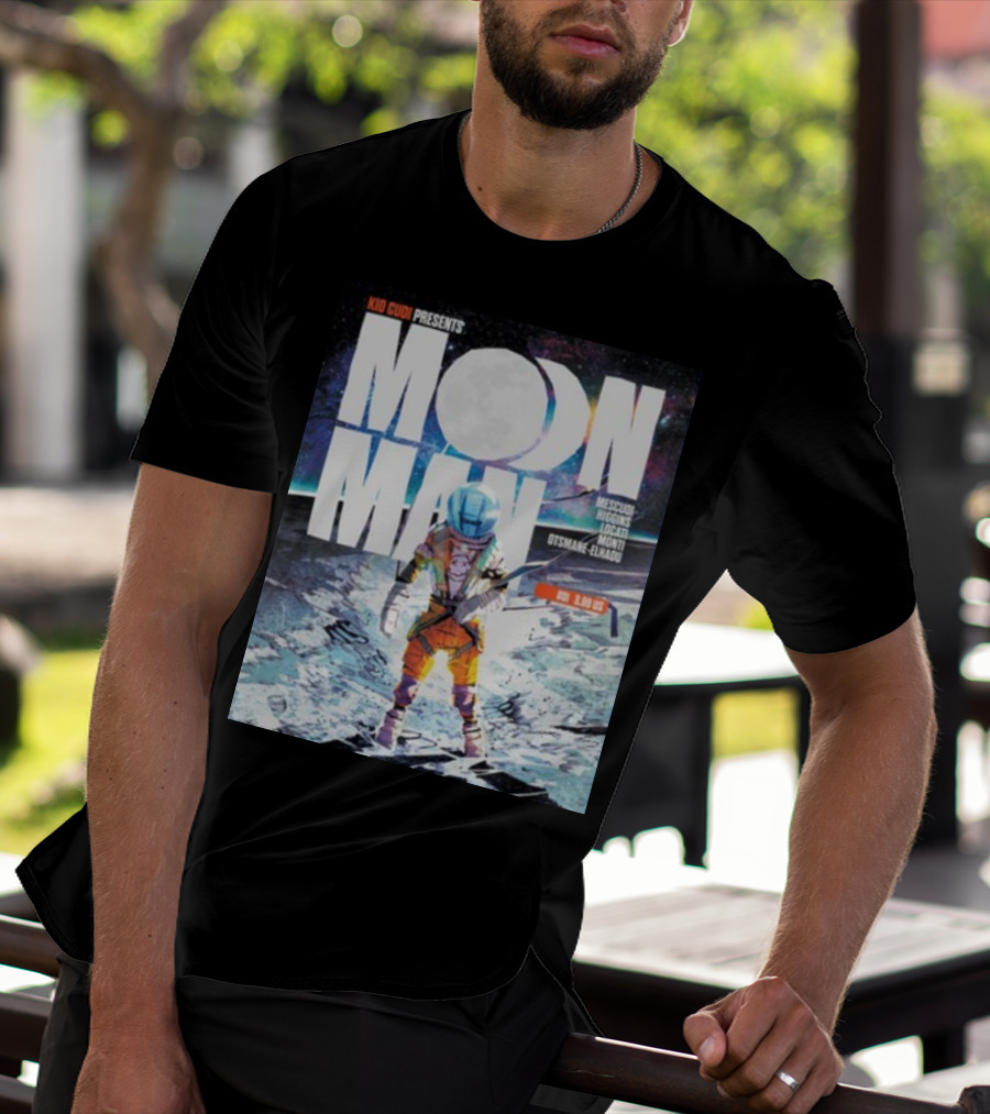 Kid Cudi Presents Moon Man Mescudi Riggins Dot Da Genius Monti Otsmane-Elhaou T-Shirt