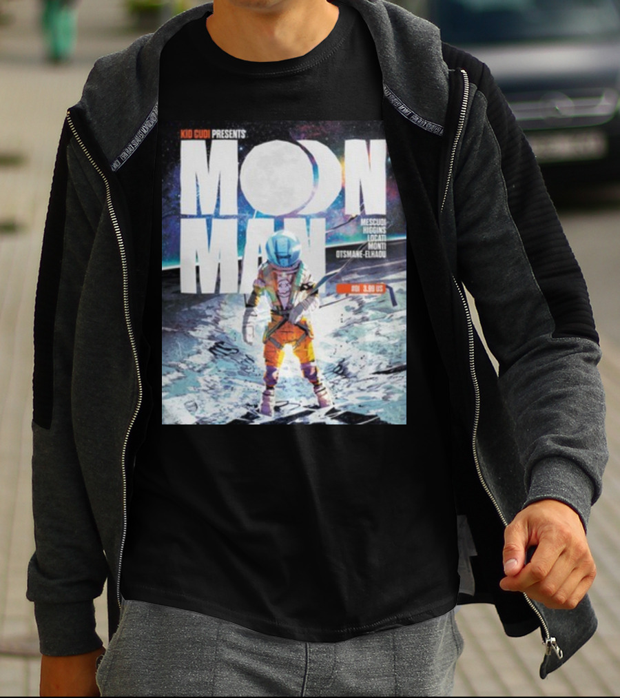 Kid Cudi Presents Moon Man Mescudi Riggins Dot Da Genius Monti Otsmane-Elhaou T-Shirt
