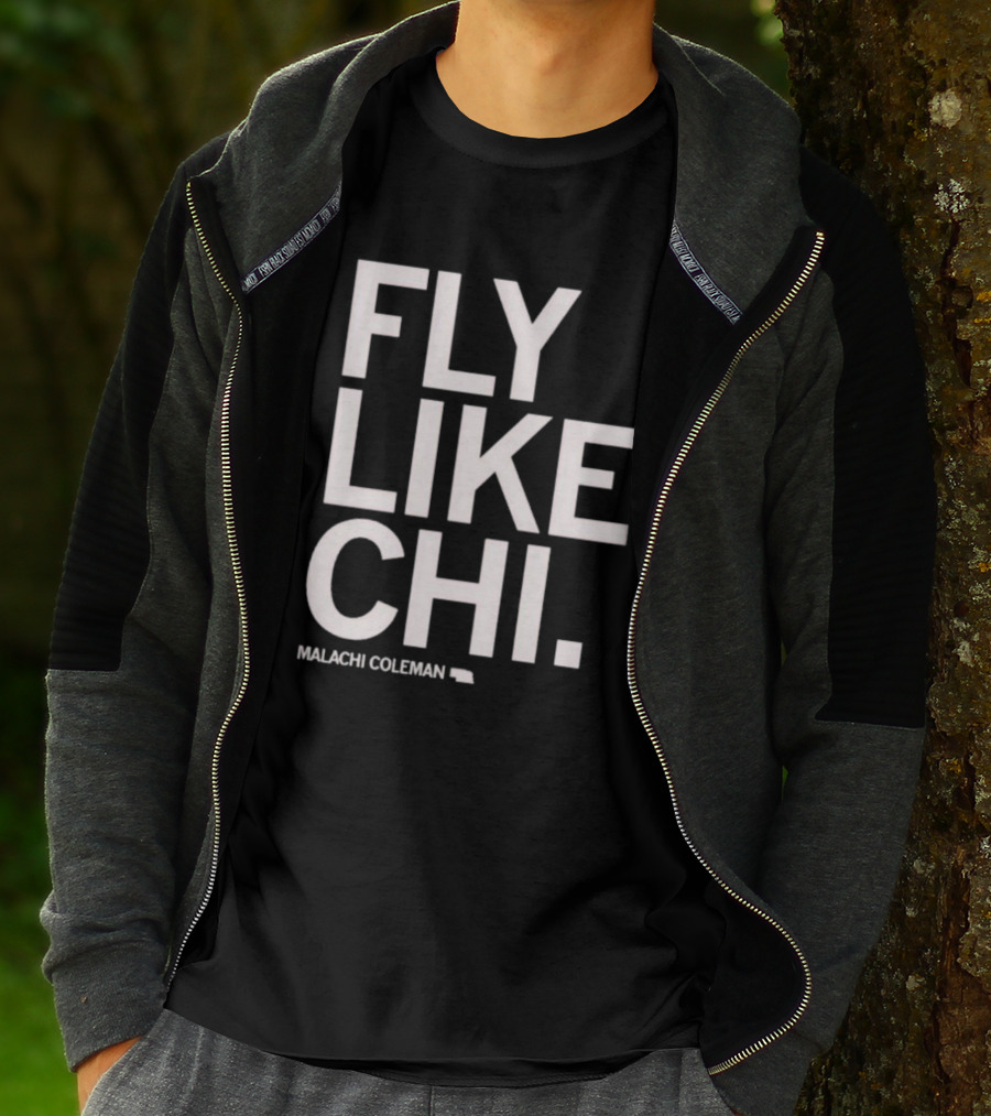 Fly Like Chi Malachi Coleman Shirt Nebraska State T-Shirt