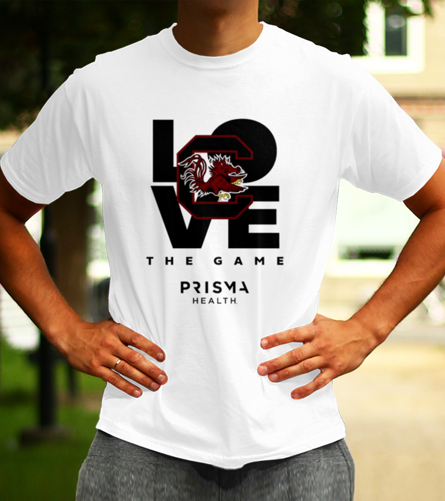 Love The Game South Carolina Gamecocks Prisma Health T-Shirt
