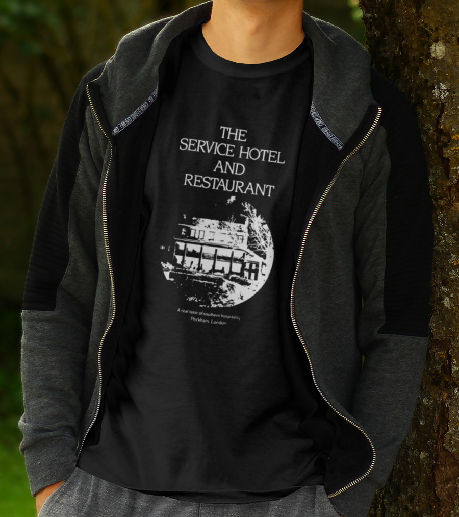 The Service Hotel And Restaurant A Real Taste Of Southern Hospitality Peckham London T-Shirt