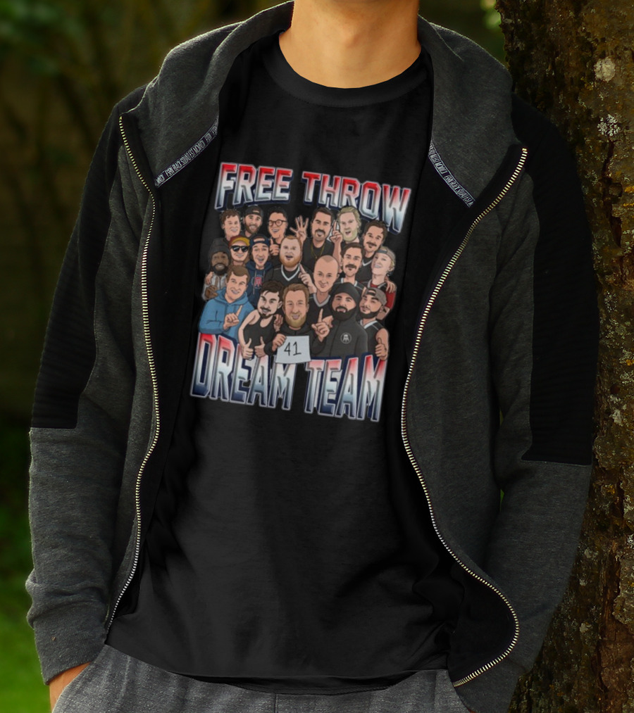 Free Throw Dream Team 41 Group T-Shirt