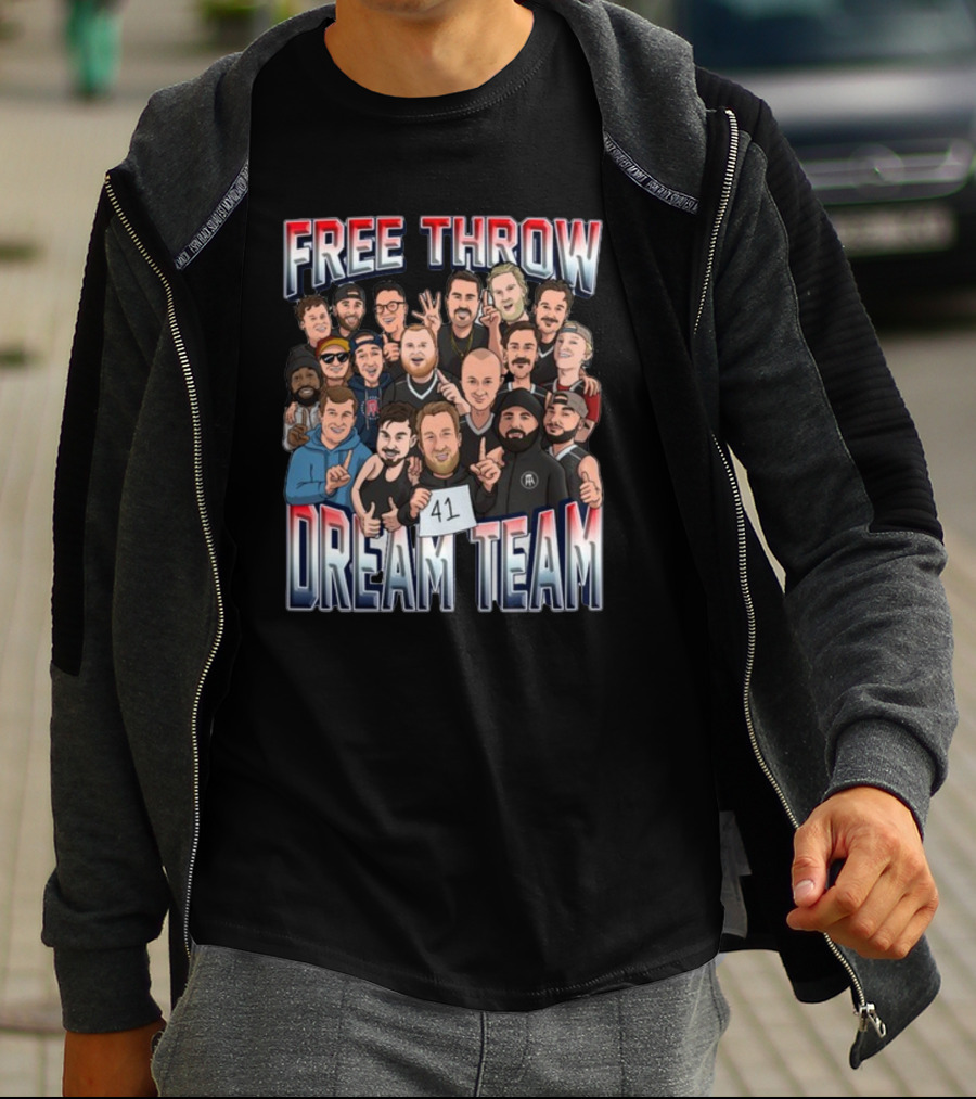 Free Throw Dream Team 41 Group T-Shirt