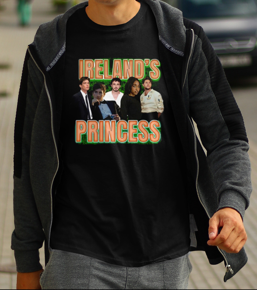Ireland's Princess With Group Of Five People T-Shirt