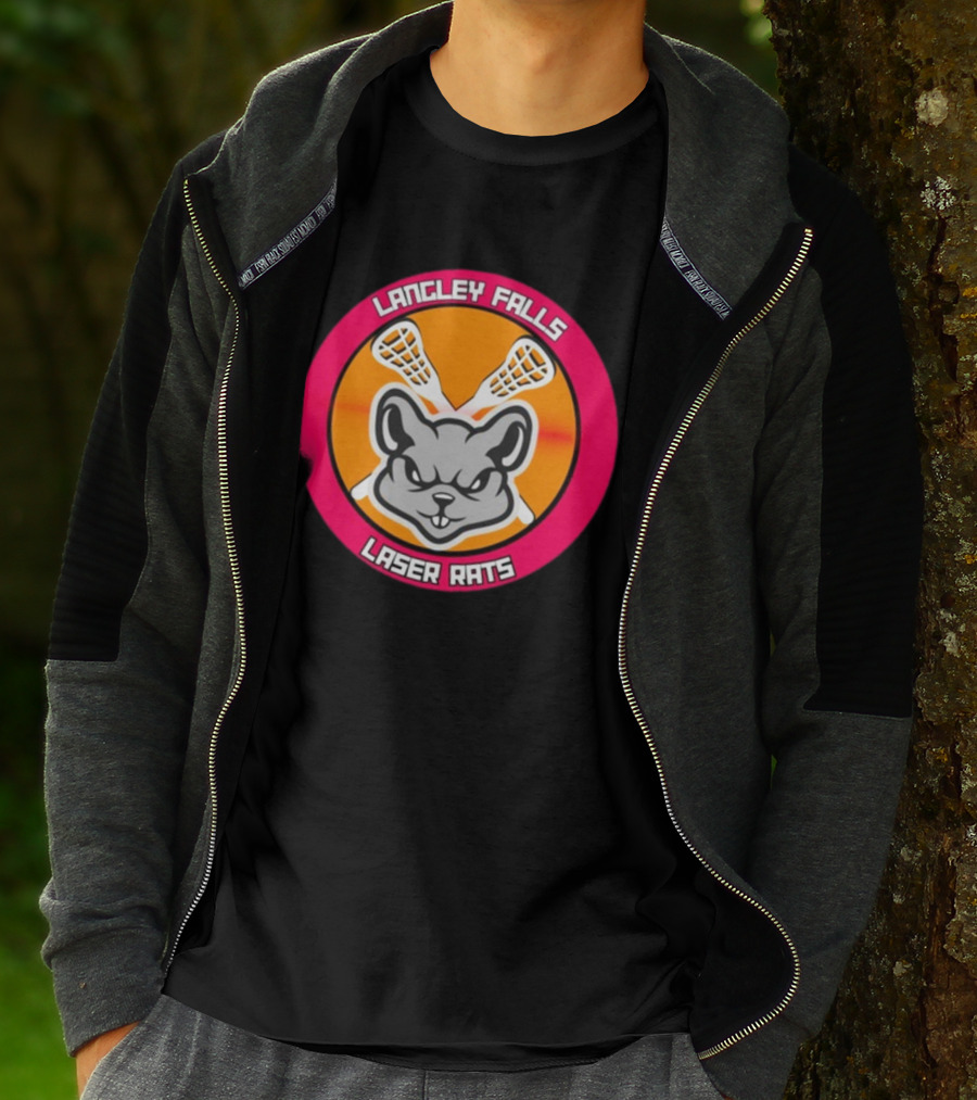 Langley Falls Laser Rats Lacrosse Team T-Shirt