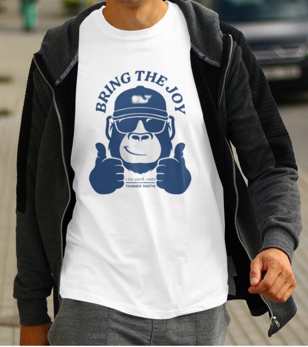 Bring The Joy Vineyard Vines Tanner Smith Whale Hat Sunglasses Gorilla T-Shirt