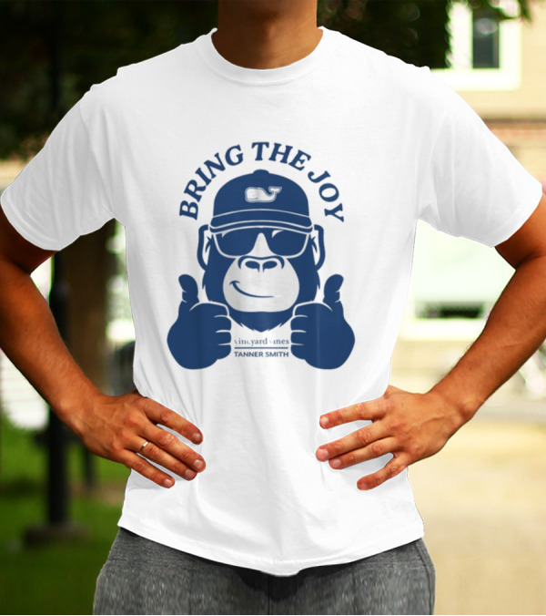 Bring The Joy Vineyard Vines Tanner Smith Whale Hat Sunglasses Gorilla T-Shirt