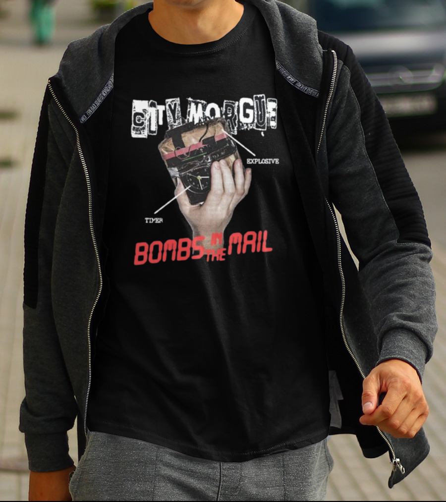 City Morgue Explosive Timer Bombs In The Mail T-Shirt