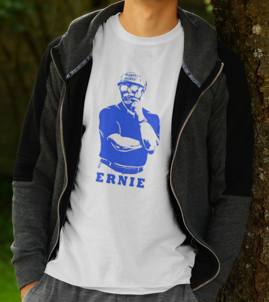 Games With Names Ernie Adams Iconic Blue T-Shirt