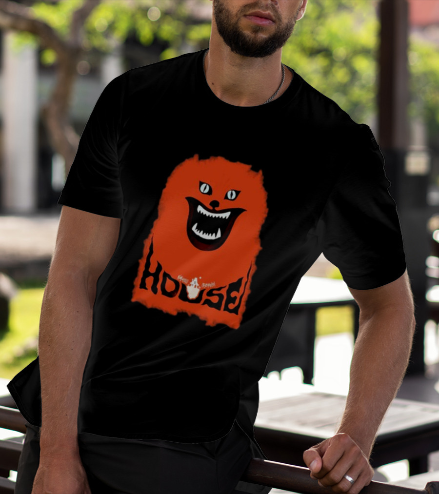 Justin Boldaji The House Hausu Cat T-Shirt
