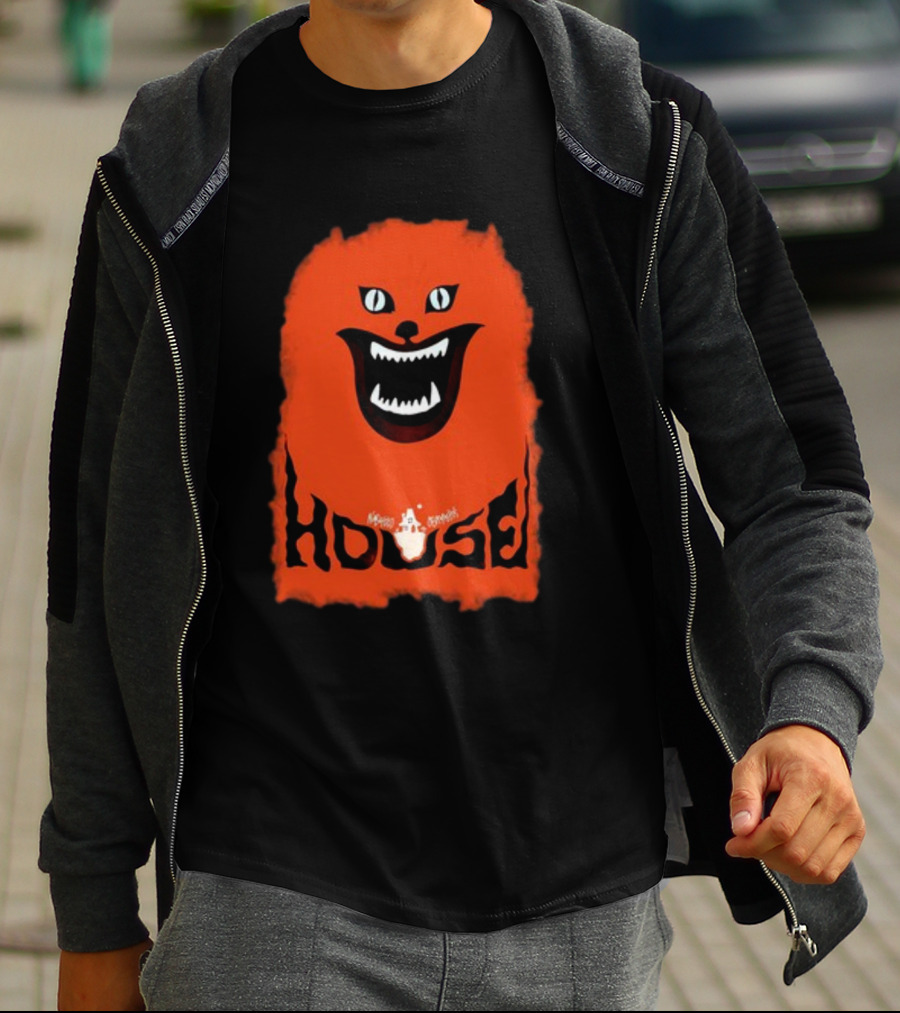 Justin Boldaji The House Hausu Cat T-Shirt