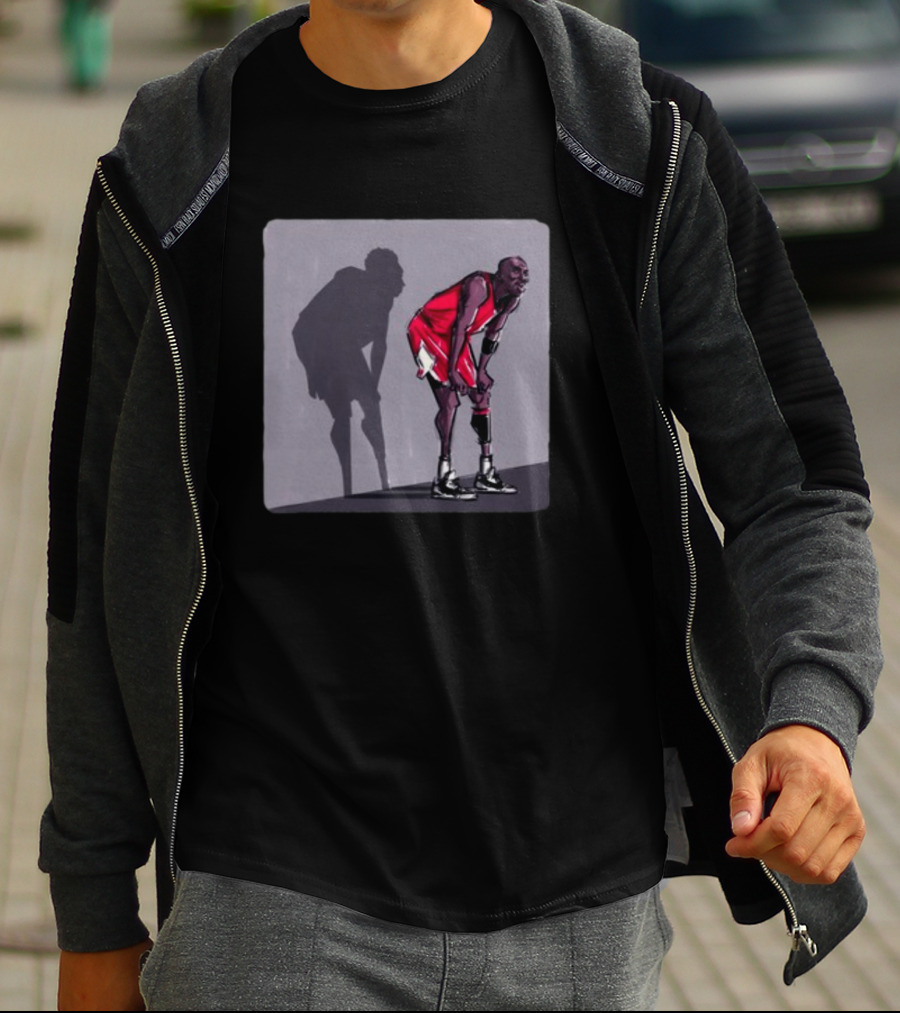 Me And My Shadow Basketball Legend Iconic T-Shirt