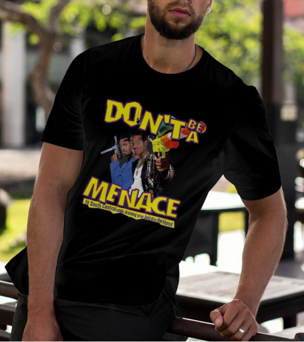 Channing Crowder Wearing Don't Be A Menace To South Central While Drinking Your Juice In The Hood T-Shirt
