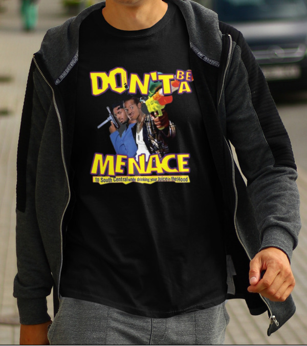 Channing Crowder Wearing Don't Be A Menace To South Central While Drinking Your Juice In The Hood T-Shirt