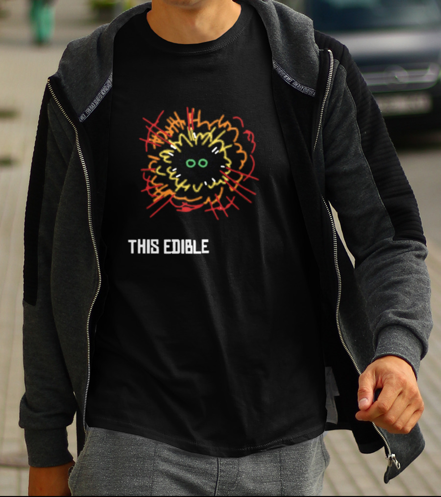 This Edible Explosion Black Cat Eyes T-Shirt