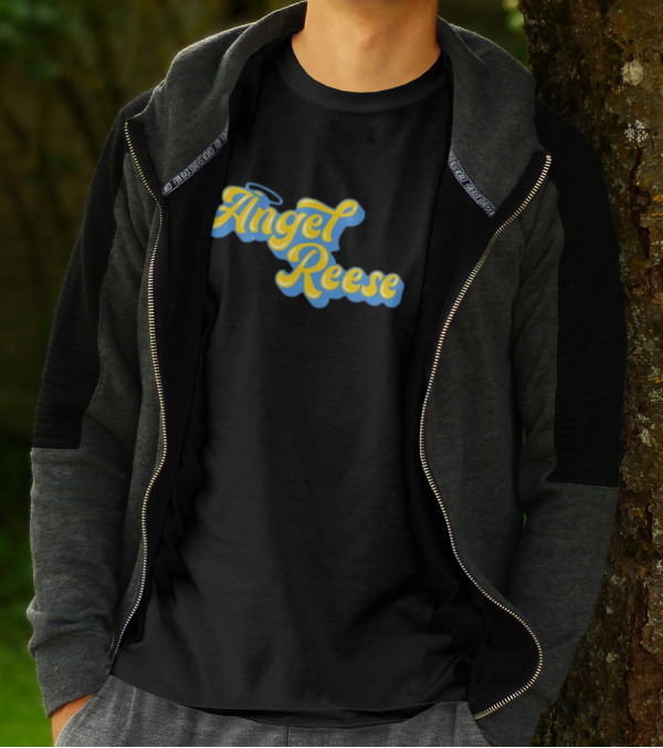 ChicagoSky Angel Reese Halo Script T-Shirt