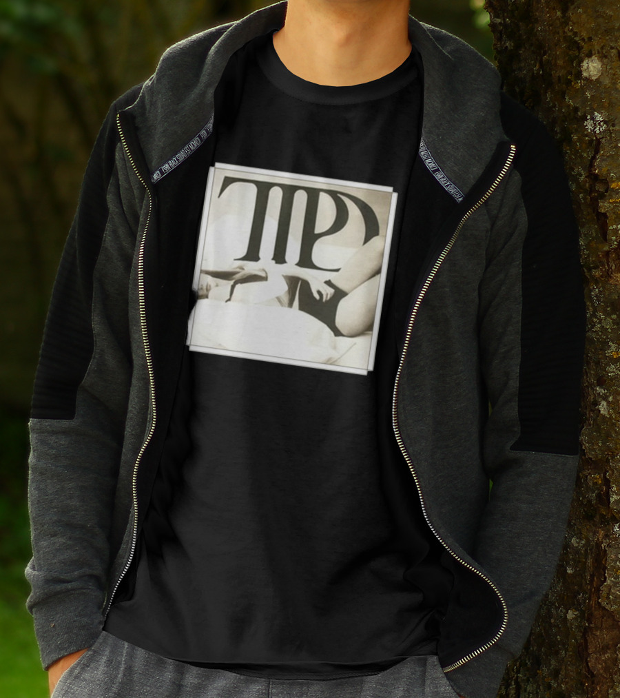Ttpd The Tortured Poets Department Black And White Lying Woman T-Shirt