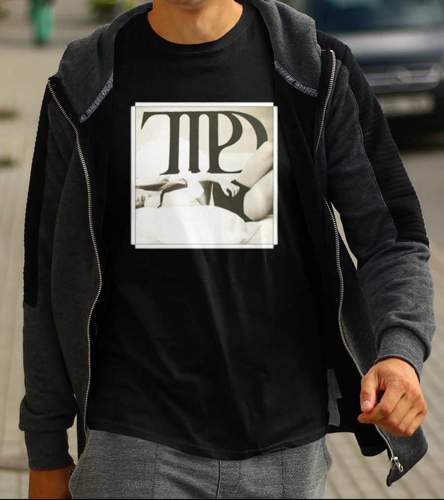Ttpd The Tortured Poets Department Black And White Lying Woman T-Shirt