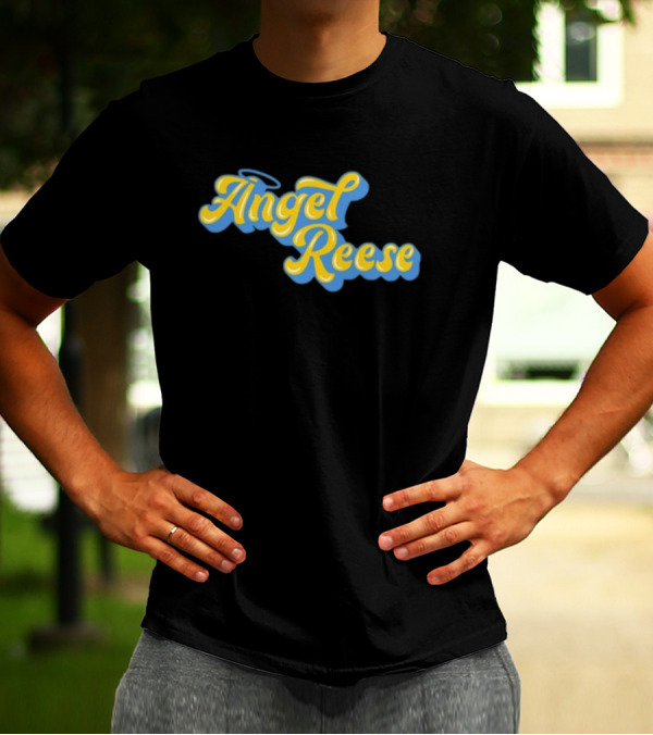 Angel Reese Limited Chicago Sky Text T-Shirt