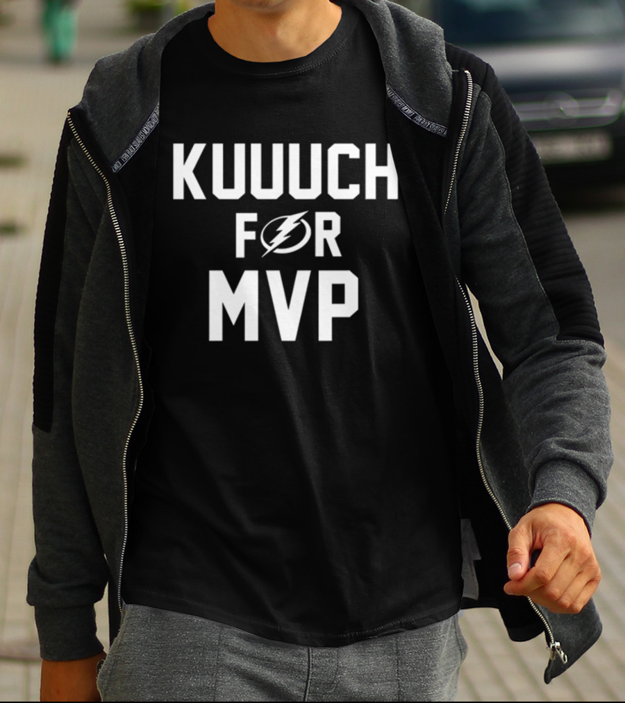 Kuuuuch For MVP Tampa Bay Lightning Bolt T-Shirt