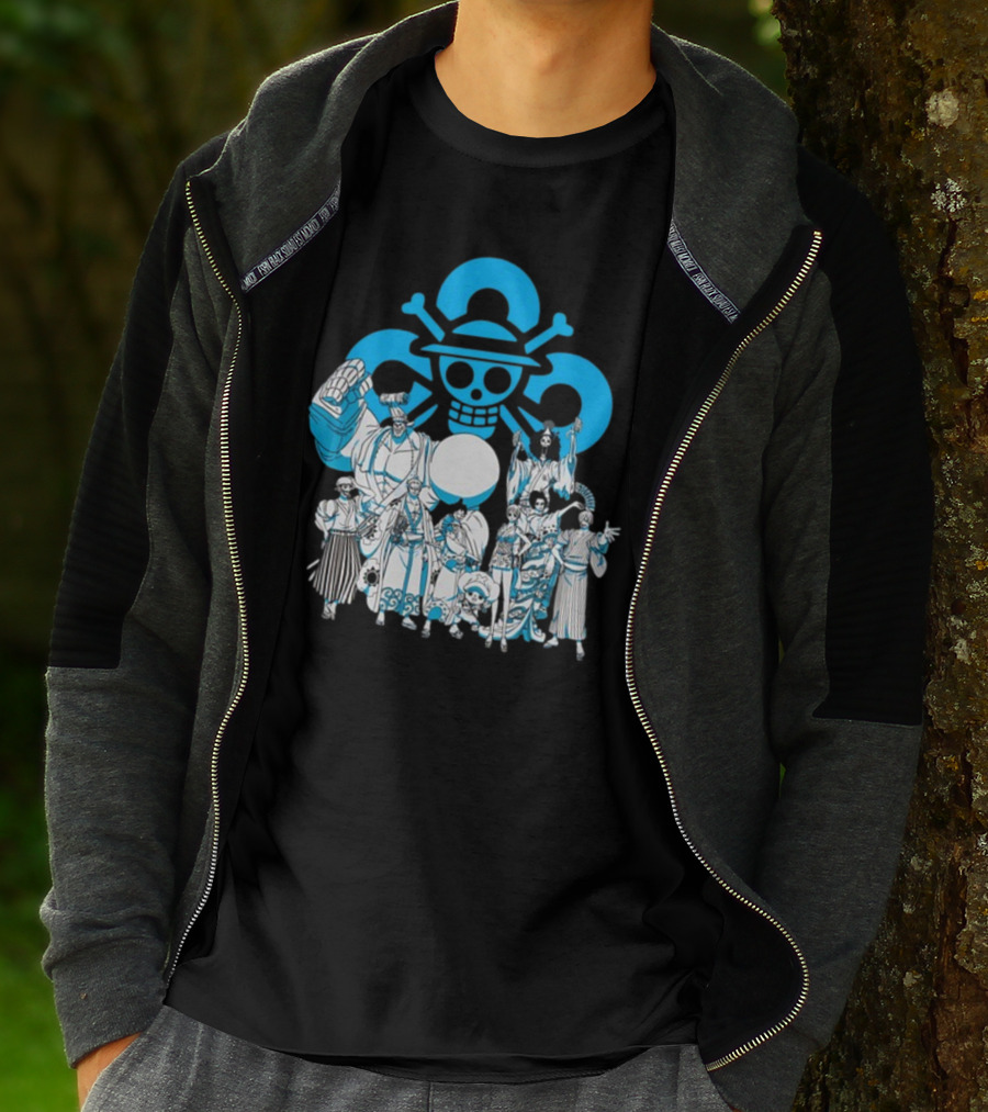 Cloud9 X One Piece Crew Straw Hat Pirates Exclusive Collaboration T-Shirt