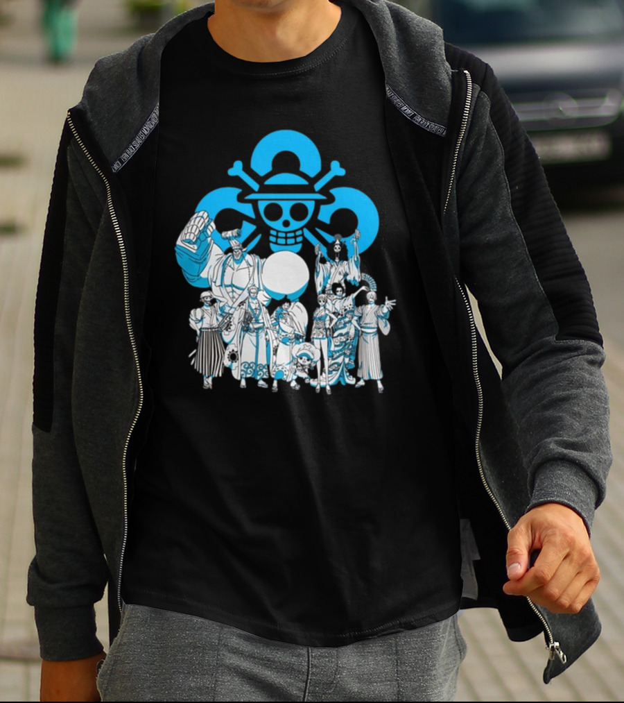 Cloud9 X One Piece Crew Straw Hat Pirates Exclusive Collaboration T-Shirt