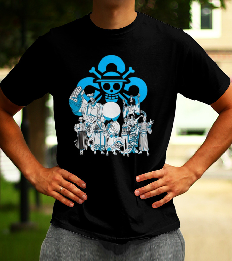Cloud9 X One Piece Crew Straw Hat Pirates Exclusive Collaboration T-Shirt