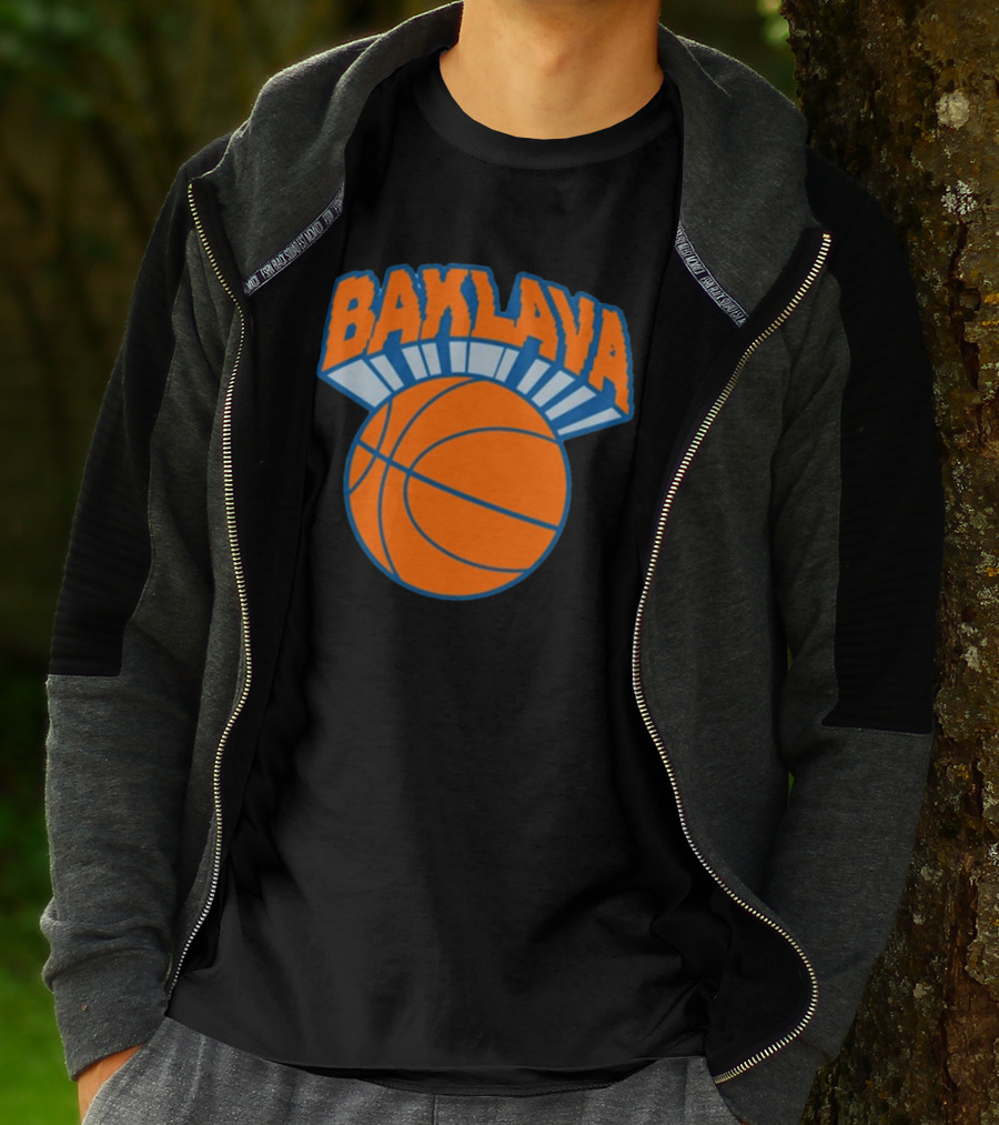 Bambambaklava Baklava Basketball Knicks T-Shirt