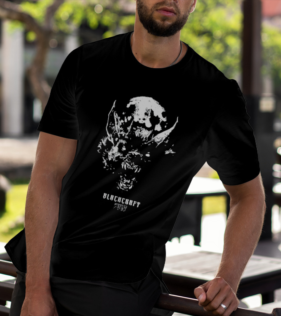 Blackcraftcult Spooky Bat Face T-Shirt