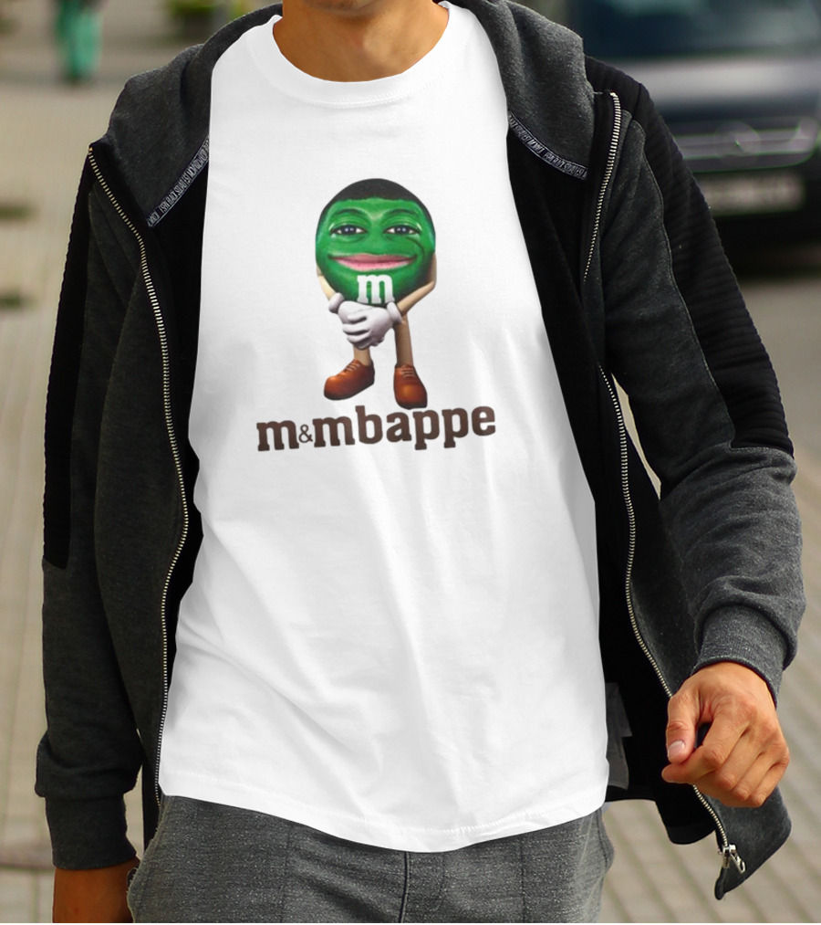 Kylian Mbappe M&Mbappe Green Character T-Shirt