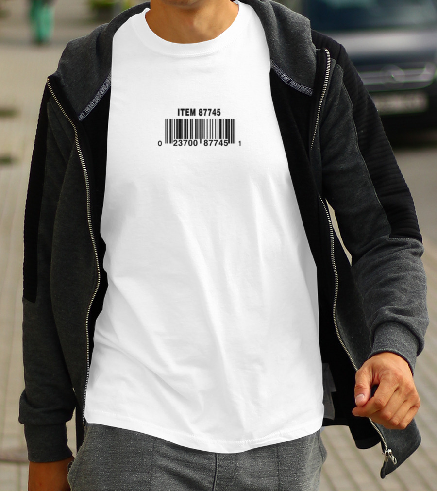 Oldjewishmen Barcode Item 87745 T-Shirt