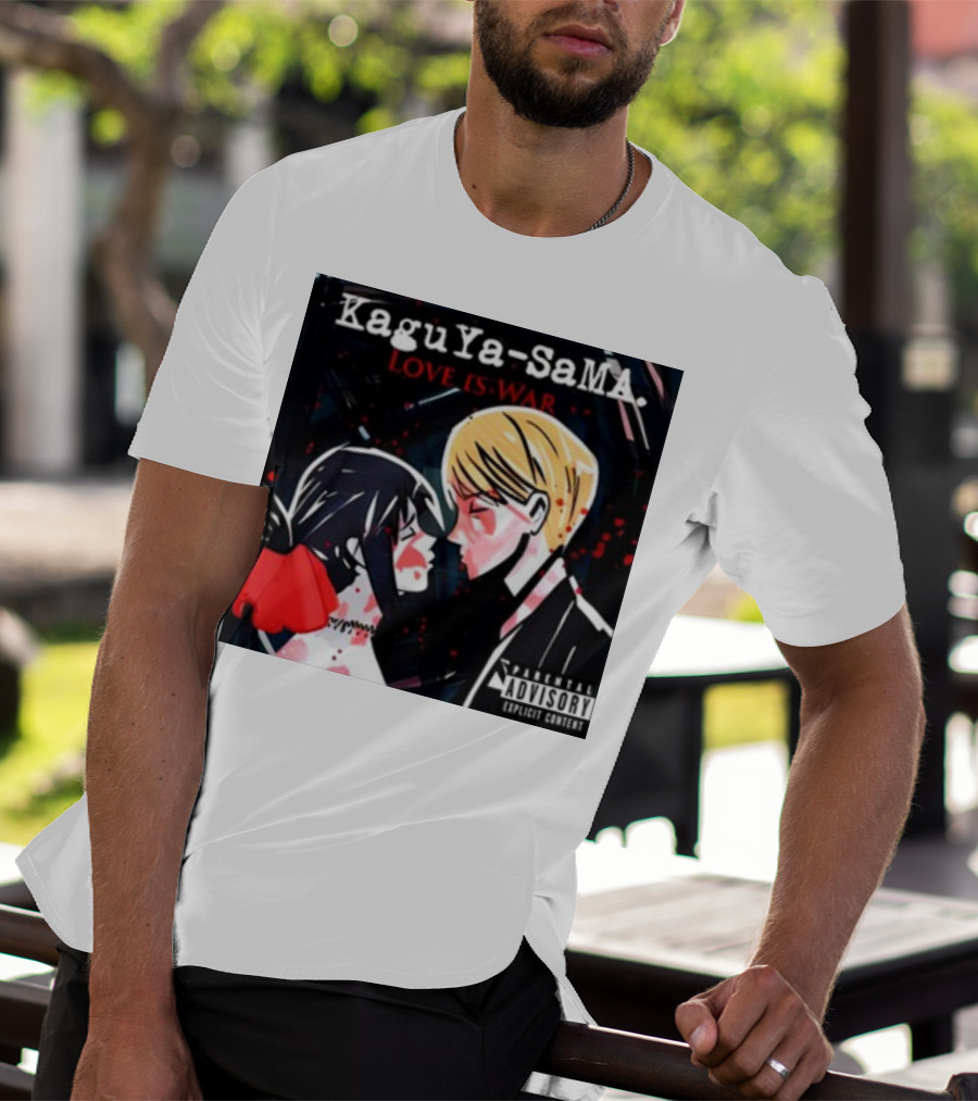 Kaguya-Sama Love Is War Explicit Content Parental Advisory T-Shirt