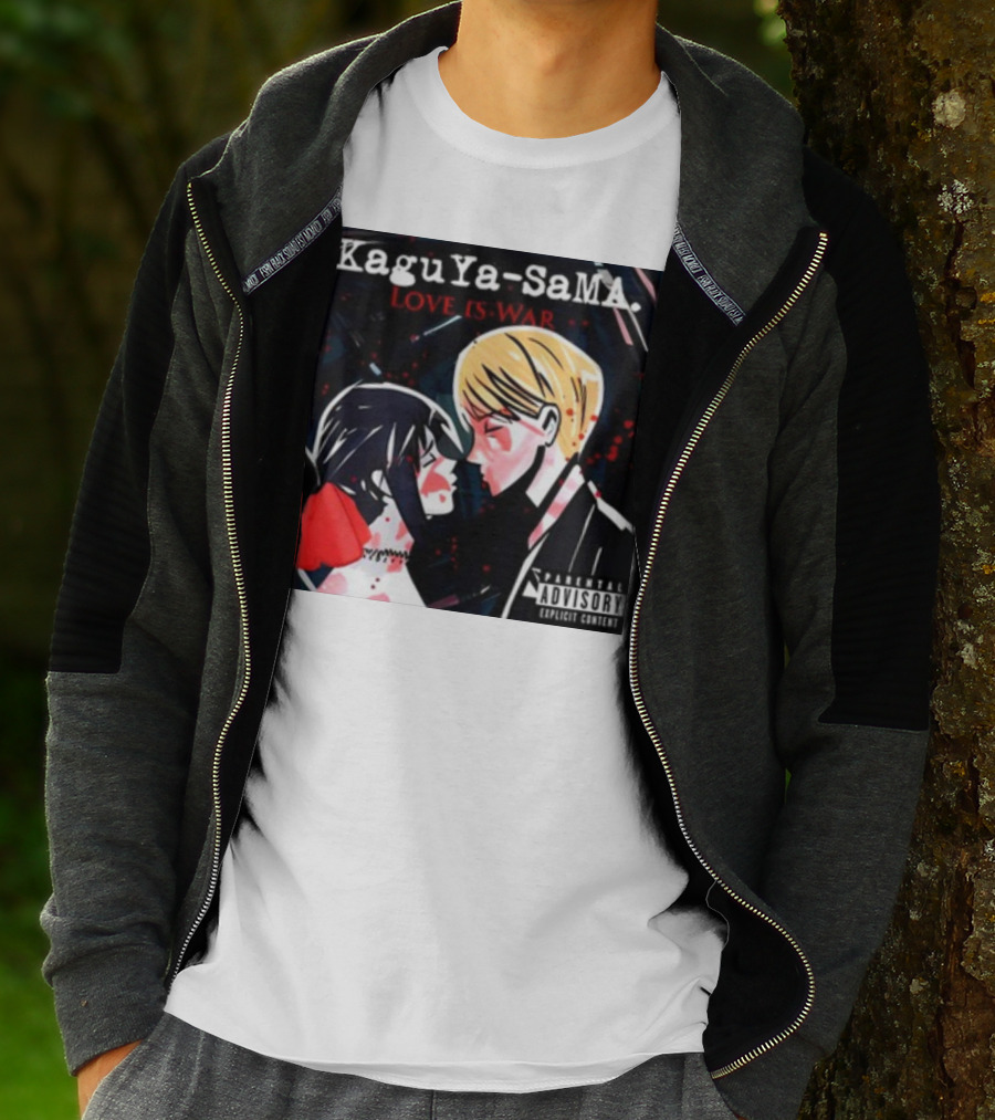 Kaguya-Sama Love Is War Explicit Content Parental Advisory T-Shirt