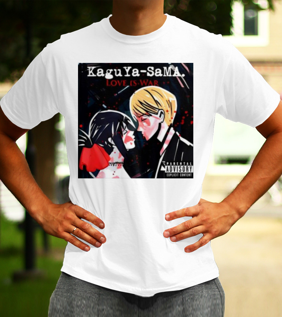 Kaguya-Sama Love Is War Explicit Content Parental Advisory T-Shirt