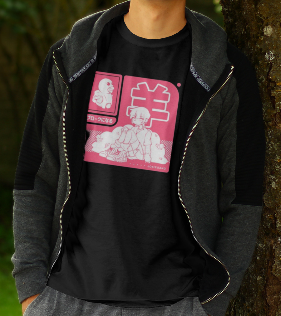 Sheepxing Bloke Josiegang Anime Manga Character Kawaii Aesthetic Japan T-Shirt