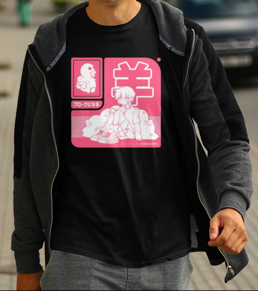 Sheepxing Bloke Josiegang Anime Manga Character Kawaii Aesthetic Japan T-Shirt