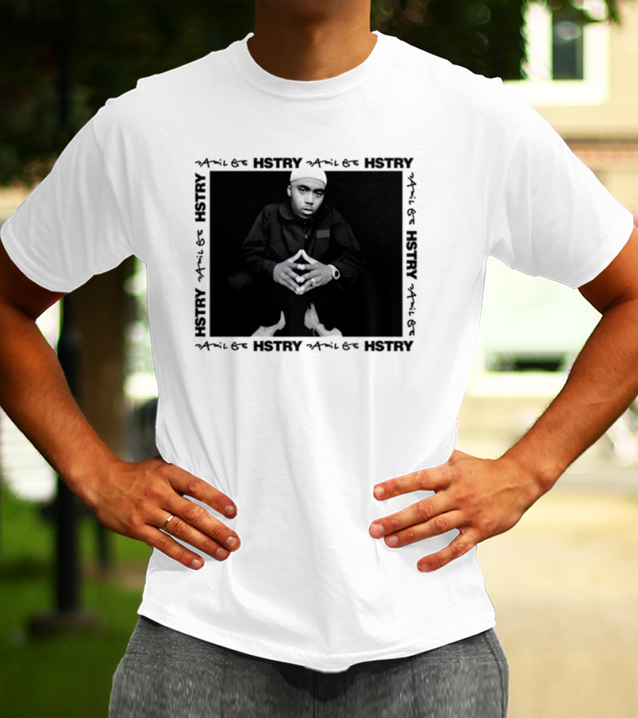 Hstry X Jamil Gs Hip Hop 50 Nas 90s Rap T-Shirt