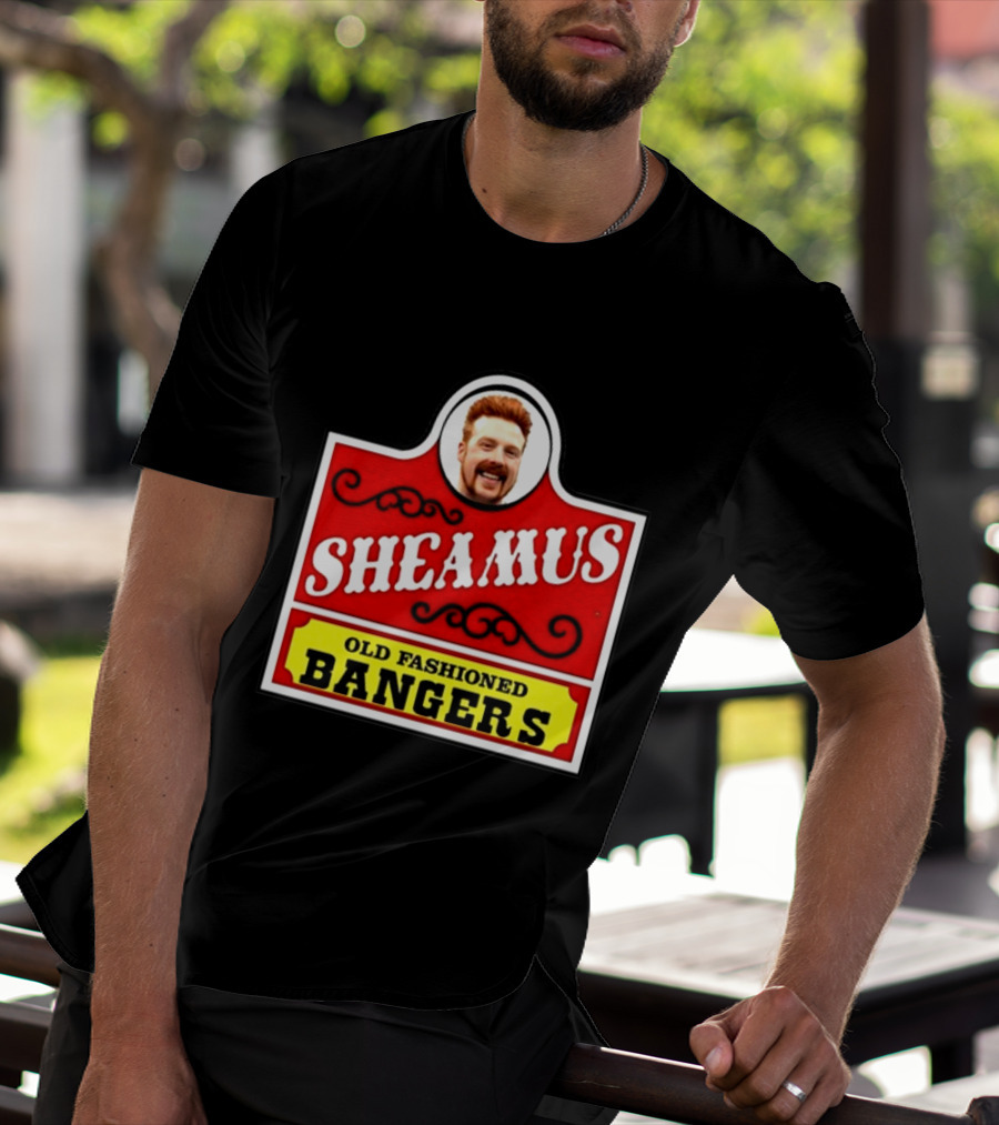 Sheamus Old Fashioned Bangers Retro Label T-Shirt